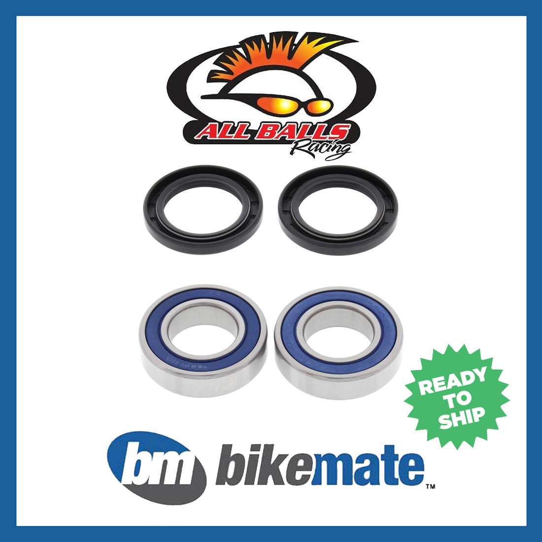 Wheel Bearing Seal Kit Front for KAWASAKI ZX6R Ninja 636 2014 2015 2016