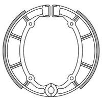 Brake Shoes - Rear