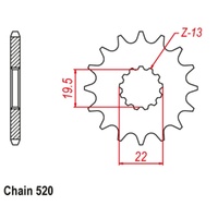 Sprocket Front 520-11T