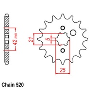 Sprocket Front 520-13T