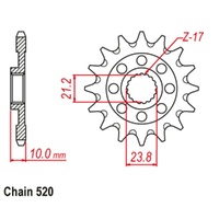 Sprocket Front 520-12T