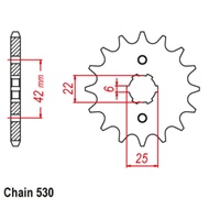 Sprocket Front 530-13T