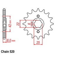 Sprocket Front 520-13T