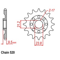 Sprocket Front 520-14T