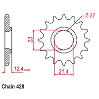 Sprocket Front 428-13T