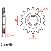 Sprocket Front 520-12T