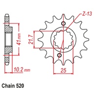 Sprocket Front 520-15T