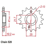 Sprocket Front 520-15T