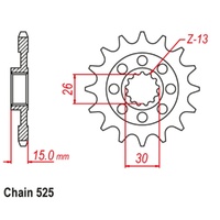 Sprocket Front 525-17T