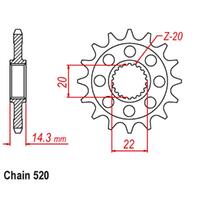 Sprocket Front 520-16T