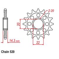 Sprocket Front 520-16T