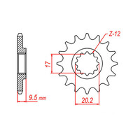 Sprocket Front 415-10T