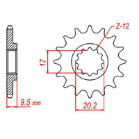 Sprocket Front 415-10T