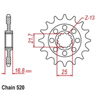 Sprocket Front 520-15T