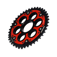 Sprocket Rear Conv Stealth Red 520-36T