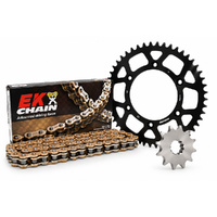 Chain Sprocket Kit - Alloy - Black/Gold