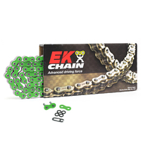 EK Chain QX Ring Green 520 / 120L