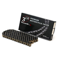 EK Chain - 3D NX-Ring Chain Gold-Black 525 / 120L