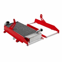 Radiator Guard - Alloy -  Red