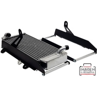 Radiator Guard - Alloy -  Black