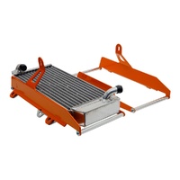Radiator Guard - Alloy -  Orange