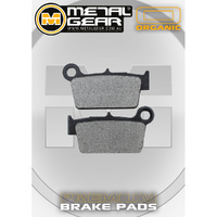 Brake Pads Organic Rear (Single Set)