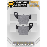 Brake Pads Organic Rear (Single Set)