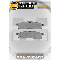 Brake Pads Organic Front (Single Set)