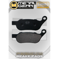 Brake Pads Organic Rear (Single Set)