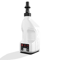 Tuff Jug - Gen 3 - 2.5G/10L - White / Black Ripper