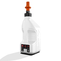 Tuff Jug - Gen 3 - 2.5G/10L - White / Orange Ripper