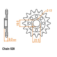 Sprocket Front Ultralight 520-14T