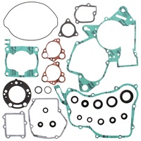 Complete engine gasket set w/ oil seals