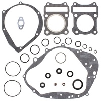 Complete engine gasket set w/ oil seals