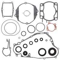 Complete engine gasket set w/ oil seals