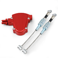 Clutch Lever - Easy Pull Adjuster - Red