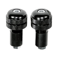 Handlebar Ends - Weights Black - 7/8" Bars - Pair