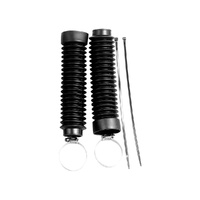 Fork Boots - Small - Black - Norton / Honda CB750