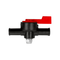 Fuel Tap - Assembly - Universal - 5mm ID 8mm OD - Black