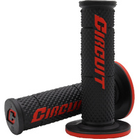 Grips - Circuit V Series - Black / Red