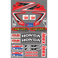 Sticker Sheet - Honda CRF50