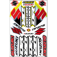 Sticker Sheet - Suzuki DR