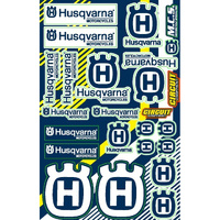 Sticker Sheet - Husqvarna Generic