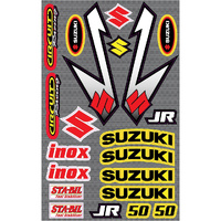 Sticker Sheet - Suzuki JR50