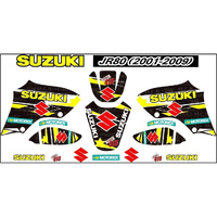 Sticker Sheet - Suzuki JR80 2001-2009
