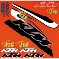 Sticker Sheet - KTM Style Universal