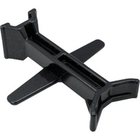 Tie Down Fork Brace  40mm - Strap / Soft Hook - Black - Pair
