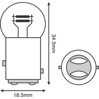 Tail Light Bulb - Suits XR4 Slimline Tailight - 10 Pack
