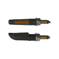 Indicator Pair - Sabre Black Smoke Lens - LED
