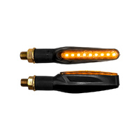 Indicator Pair - Excalibur Sequential Black - LED
